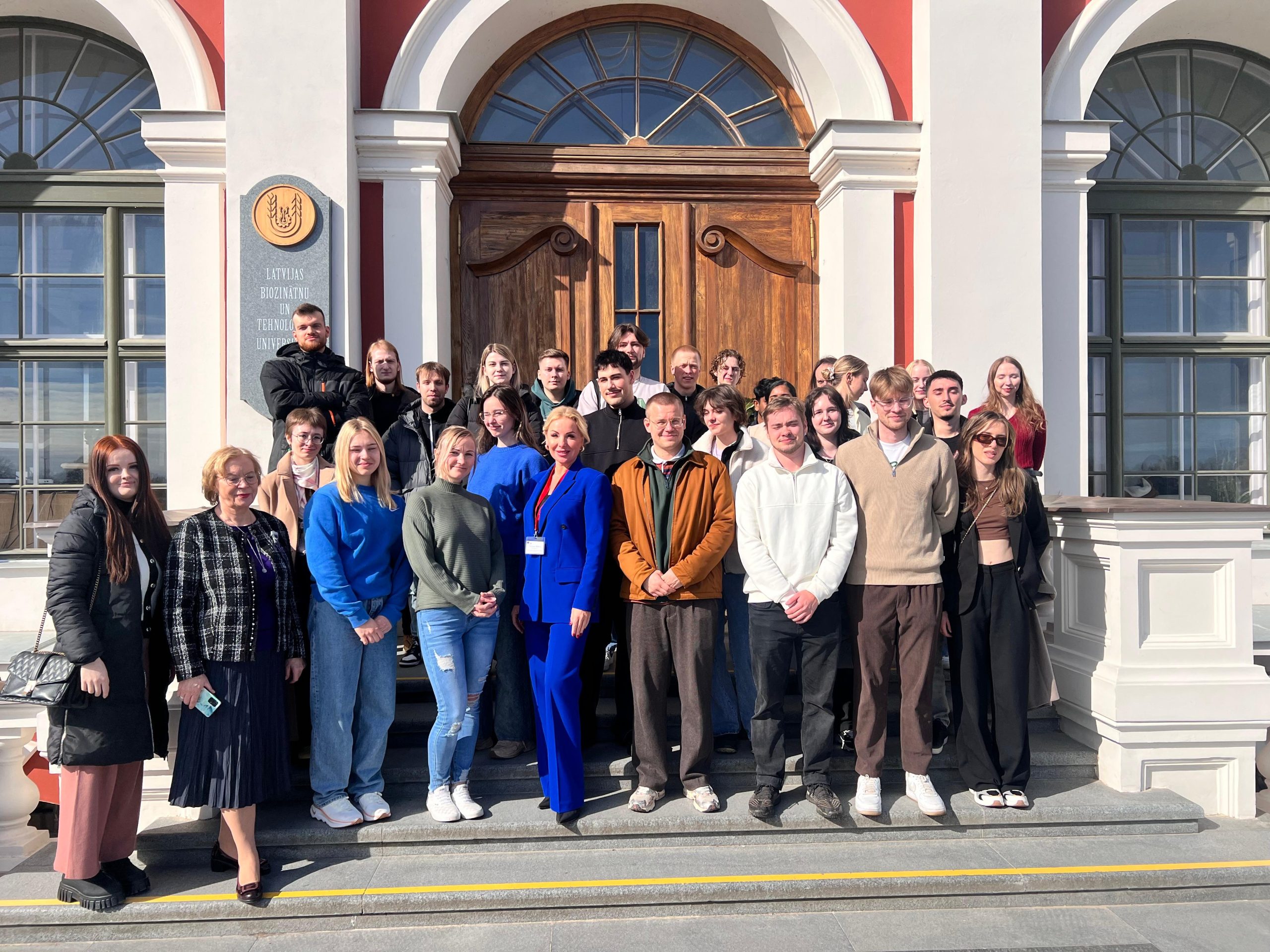 Participants of the “Media Literacy for Future Leaders” programme / fot. LBTU