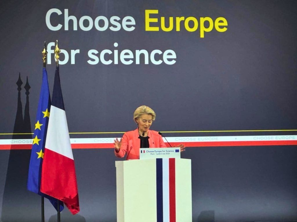 Choose Europe for Science: Ursula von der Leyen