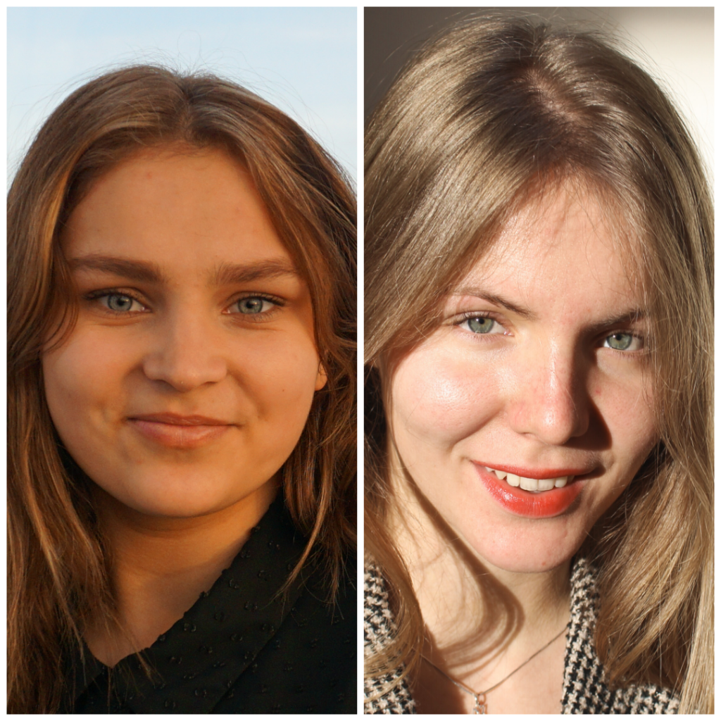 Ieva Celma and Renate Ruska