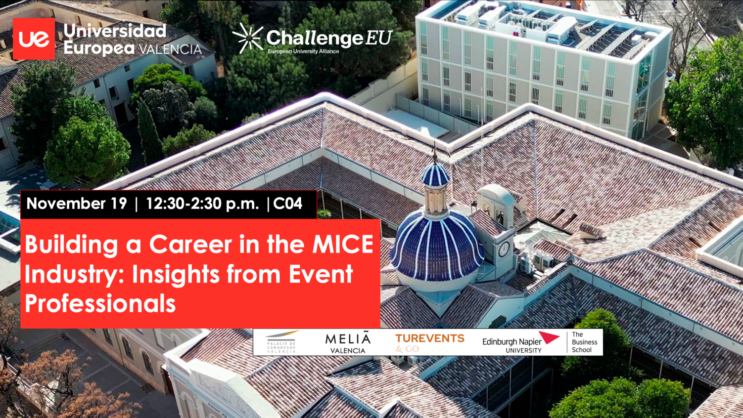 Graphics promo: Building a Career in the MICE Industry