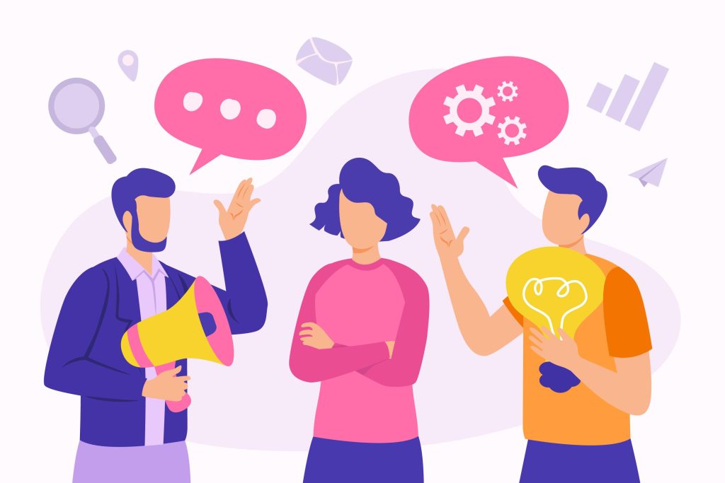 Illustration: Communication skills