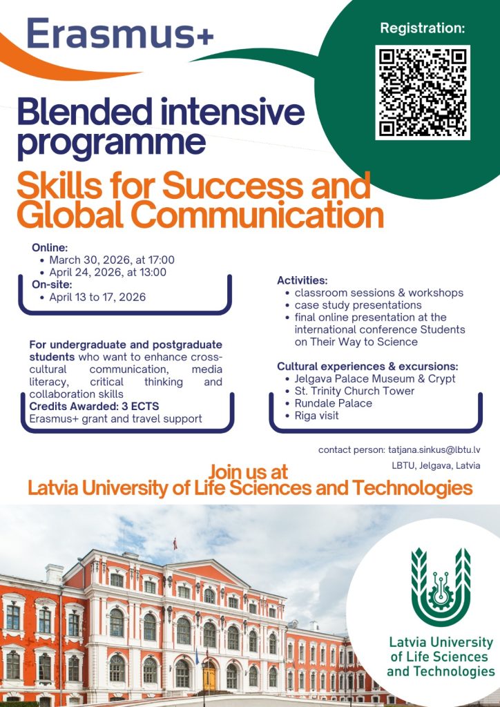 Poster: BIP Skills for Success and Global Communication