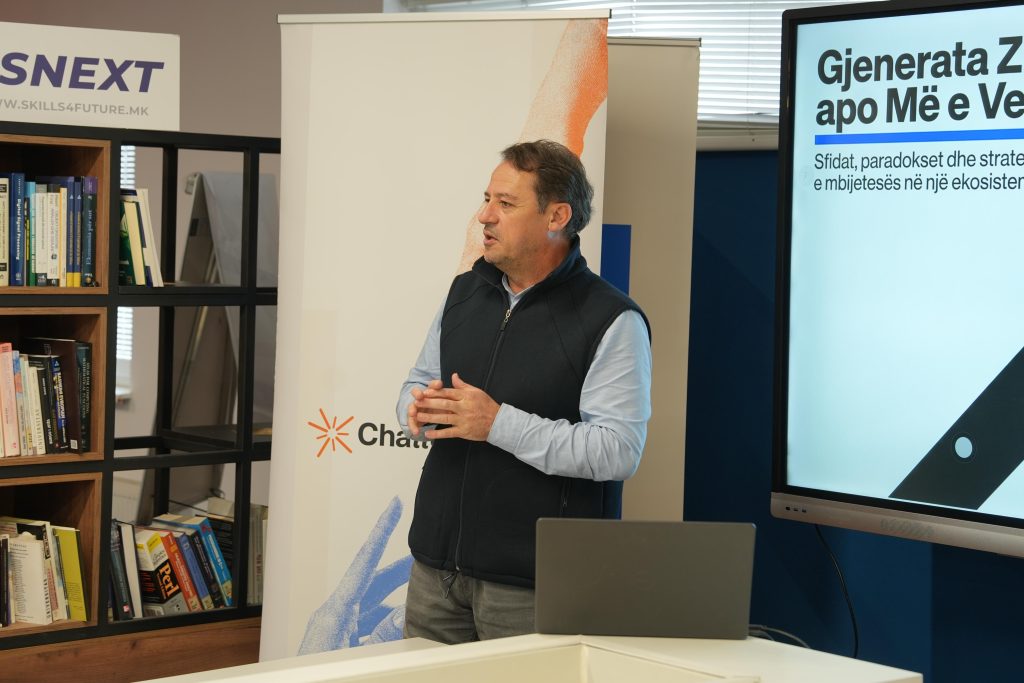 The picture shows the participant of the The M.A.R.K.E.T. Student Pop-Up at SEEU.