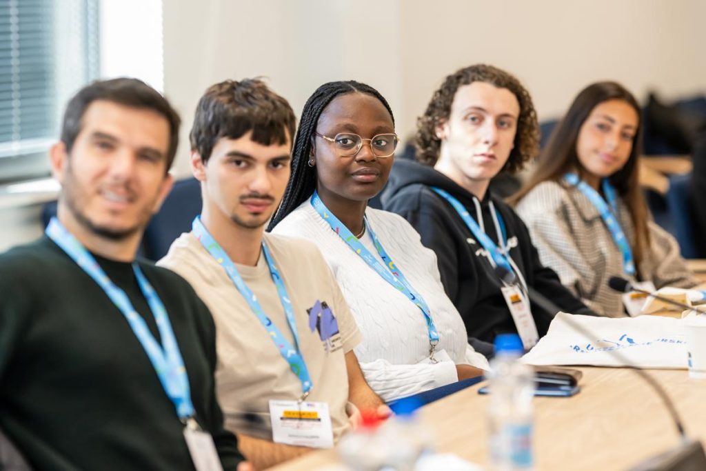 The picture shows participants of the Erasmus+ BIP at the Faculty and Social Sciences at the UWM. 