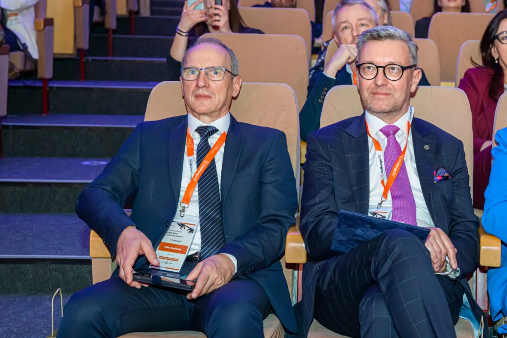 Conference guests in the auditorium 