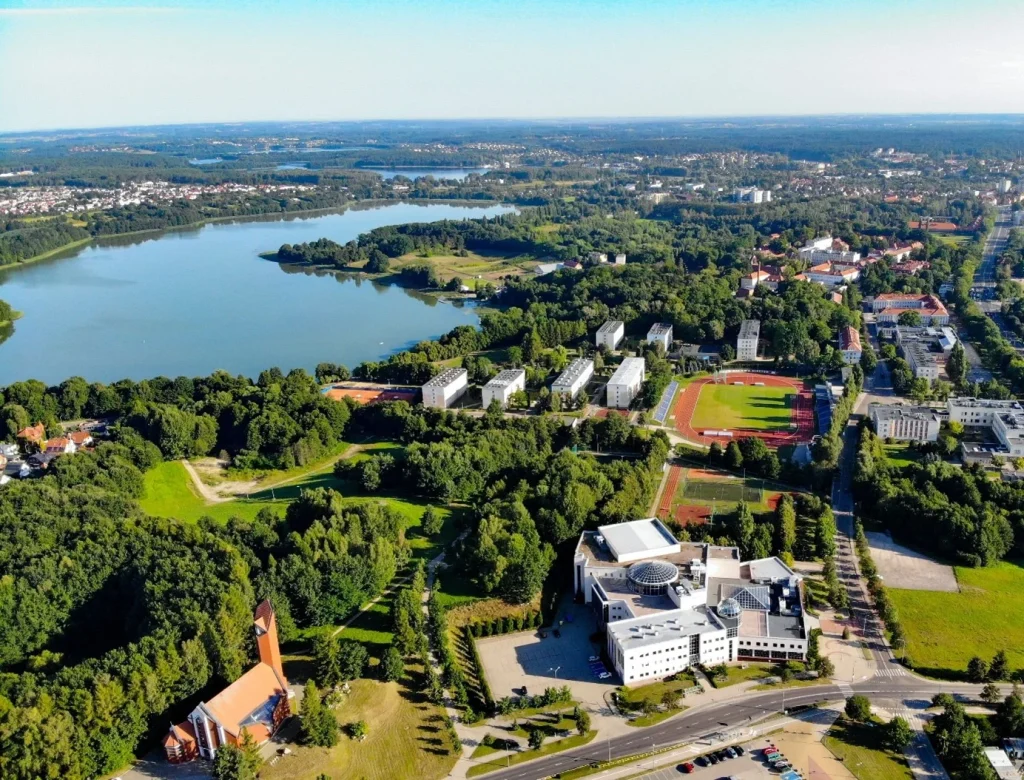 UWM campus in Olsztyn