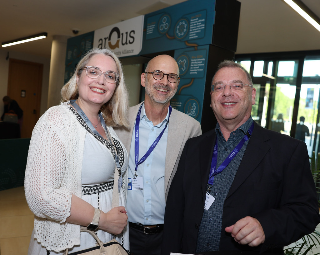 Representatives of the ChallengeEU Alliance during the 4th European Universities Initiative Forum at Maynooth University, held during the Irish Presidency of the Council of the European Union.