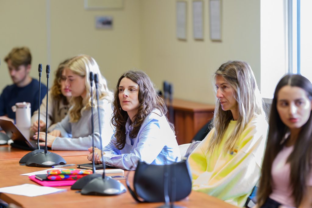 Students listen attentively during a session during BIP Programme at UWM.