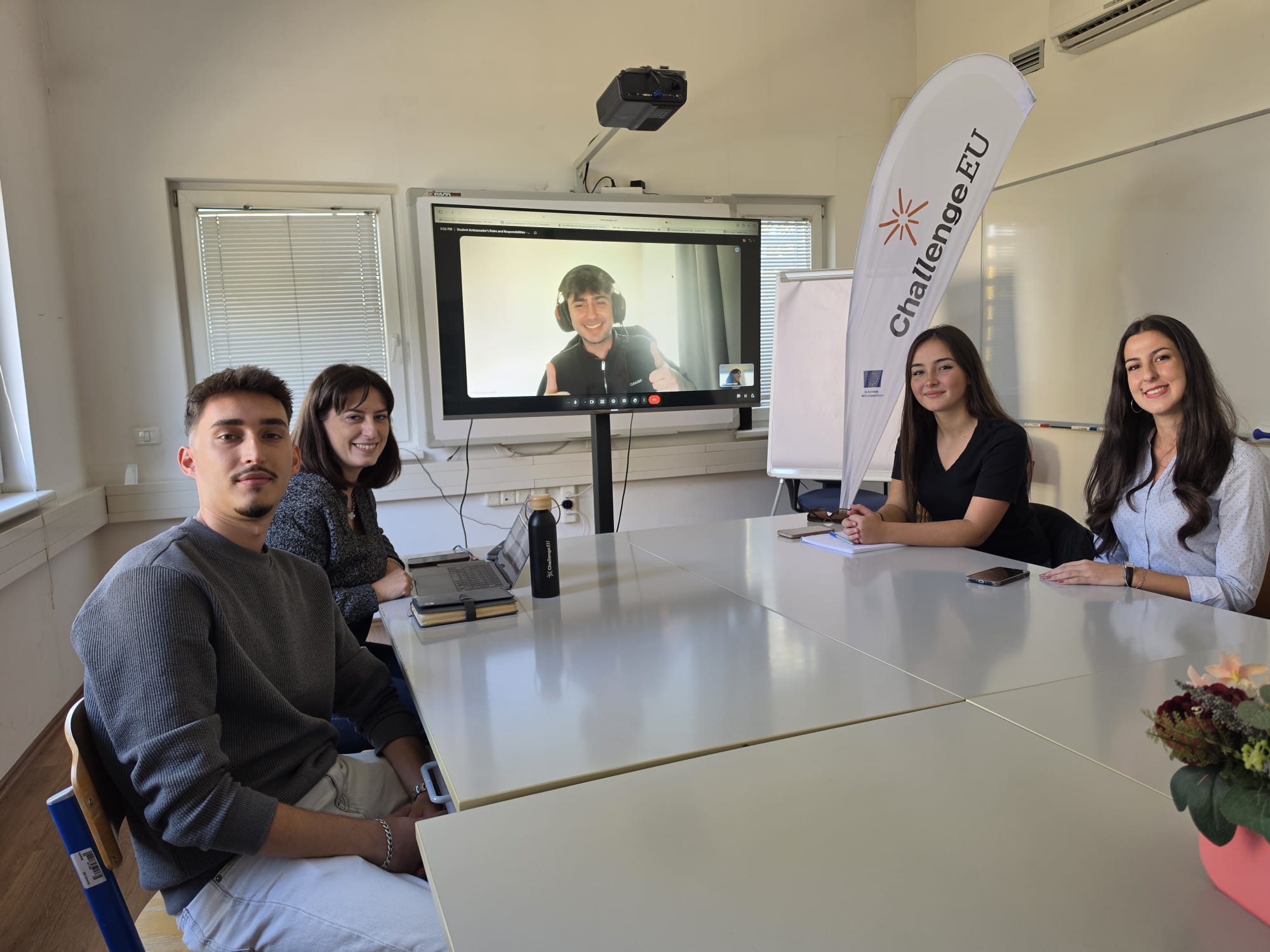 Strengthening Student Engagement: ChallengeEU Ambassador Training at SEEU