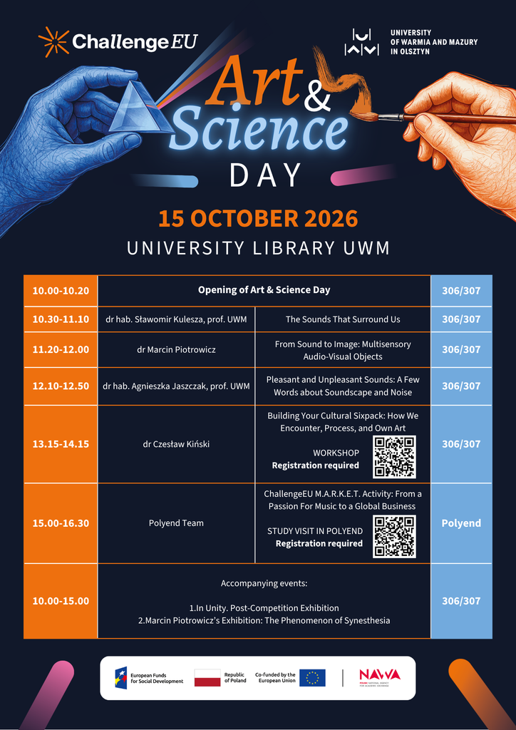 Art & Science Day - programme
